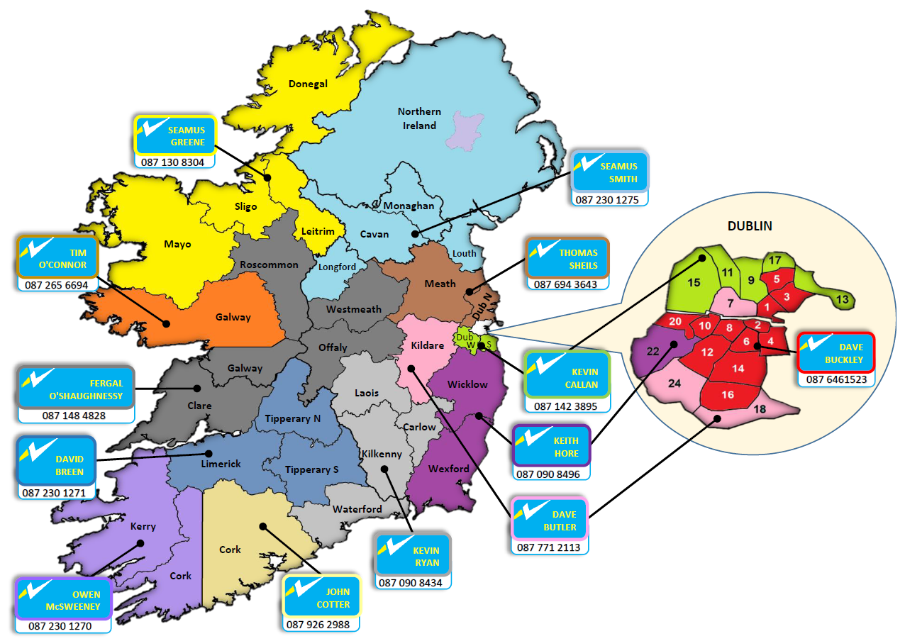 ISP District Map